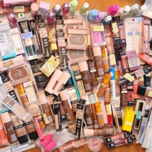 160 PIECE NEW MAKEUP LOT! ELF, NYX, ESSENCE, COLORPOP, ESSIE! MAKEUP, LASHES!